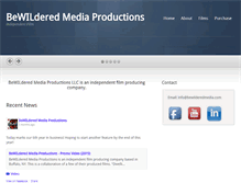 Tablet Screenshot of bewilderedmedia.com